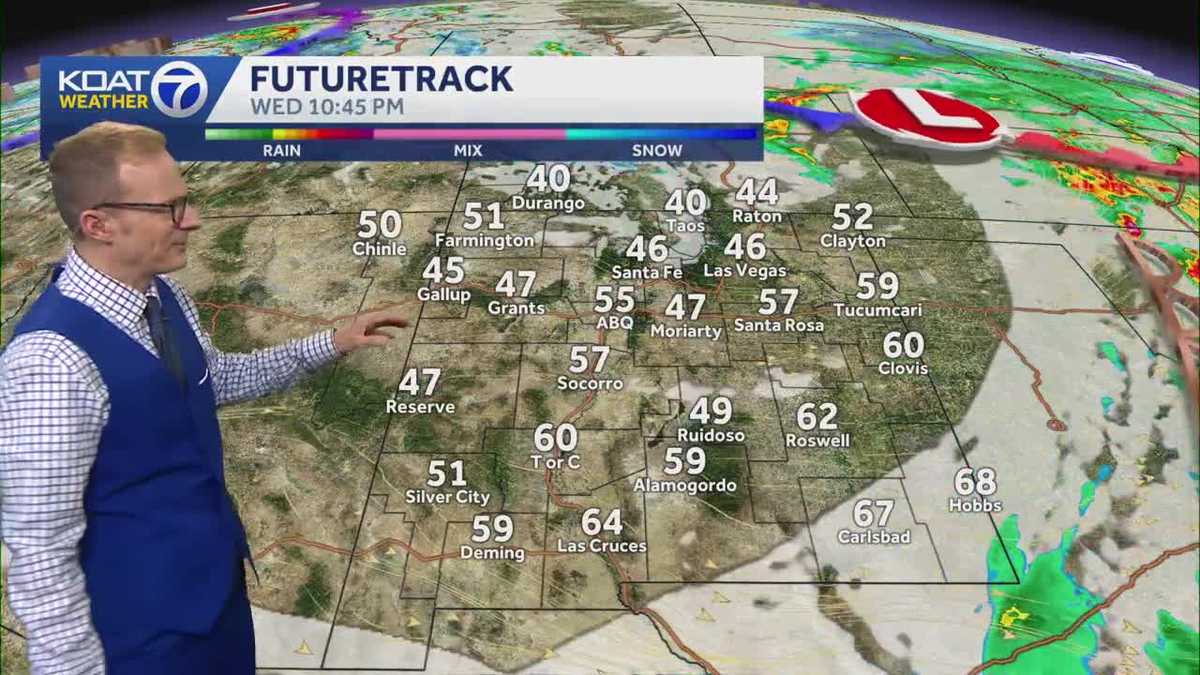 Dry breezes returning to New Mexico