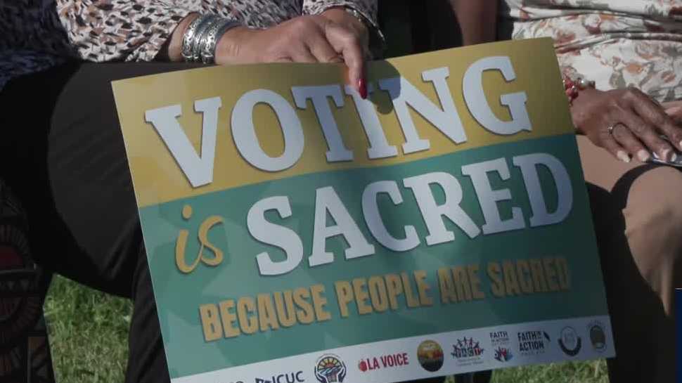 Stockton event emphasizes voting rights and election transparency - KCRA