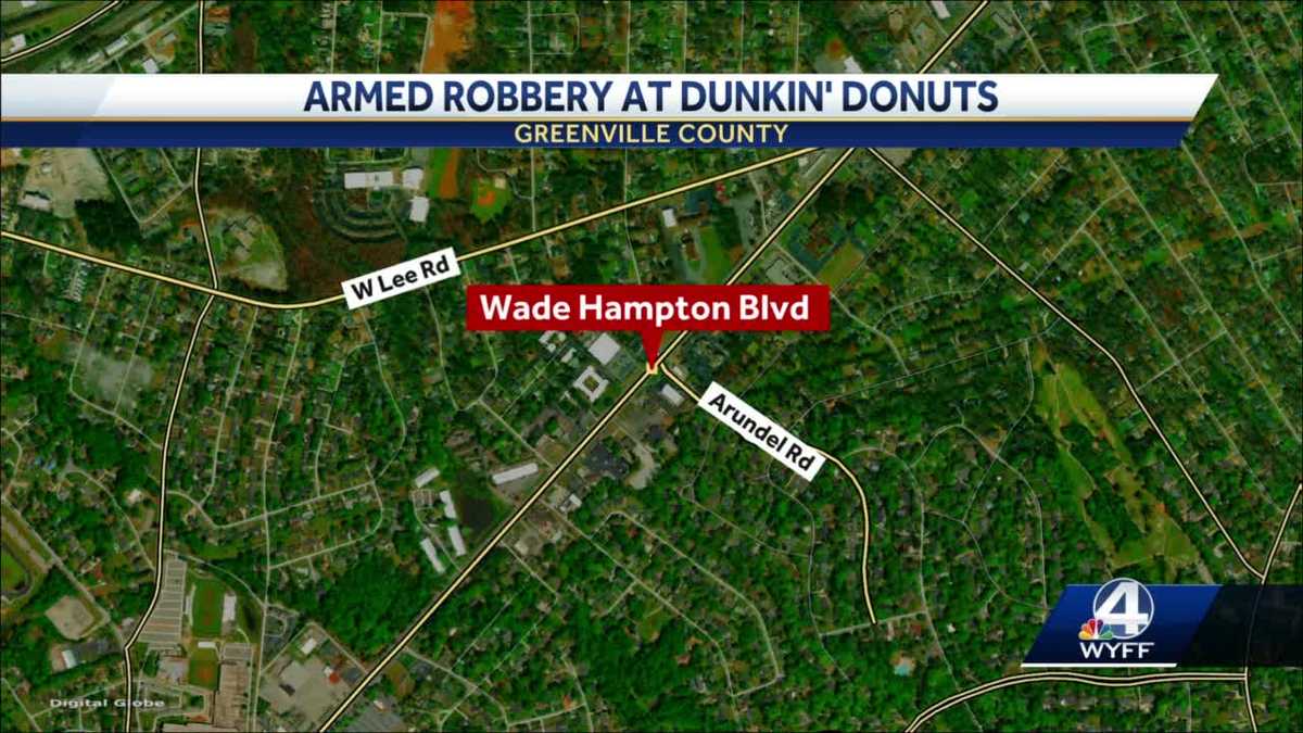 Robbery at popular donut shop