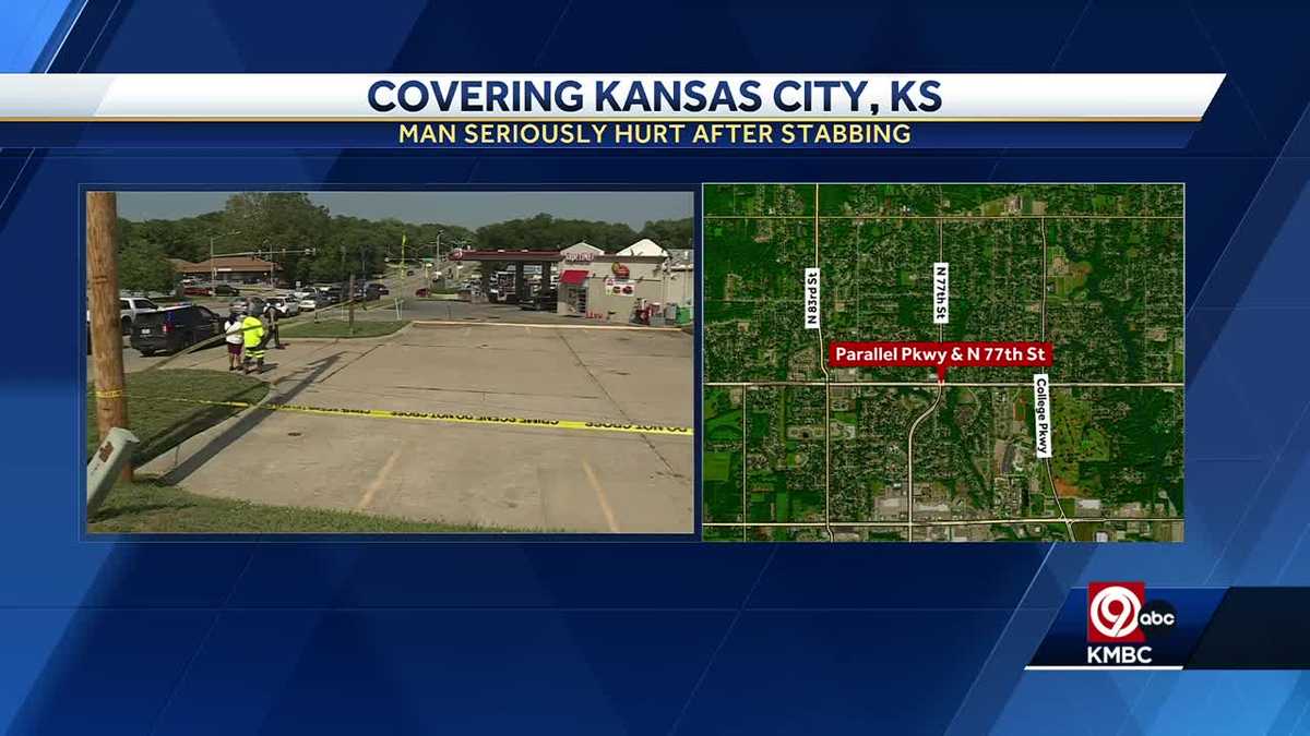 Man critically wounded in stabbing inside Kansas City, Kan., business