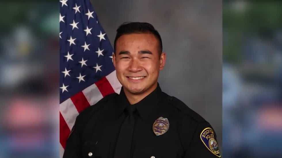 Community mourns death of Stockton police officer Jimmy Inn