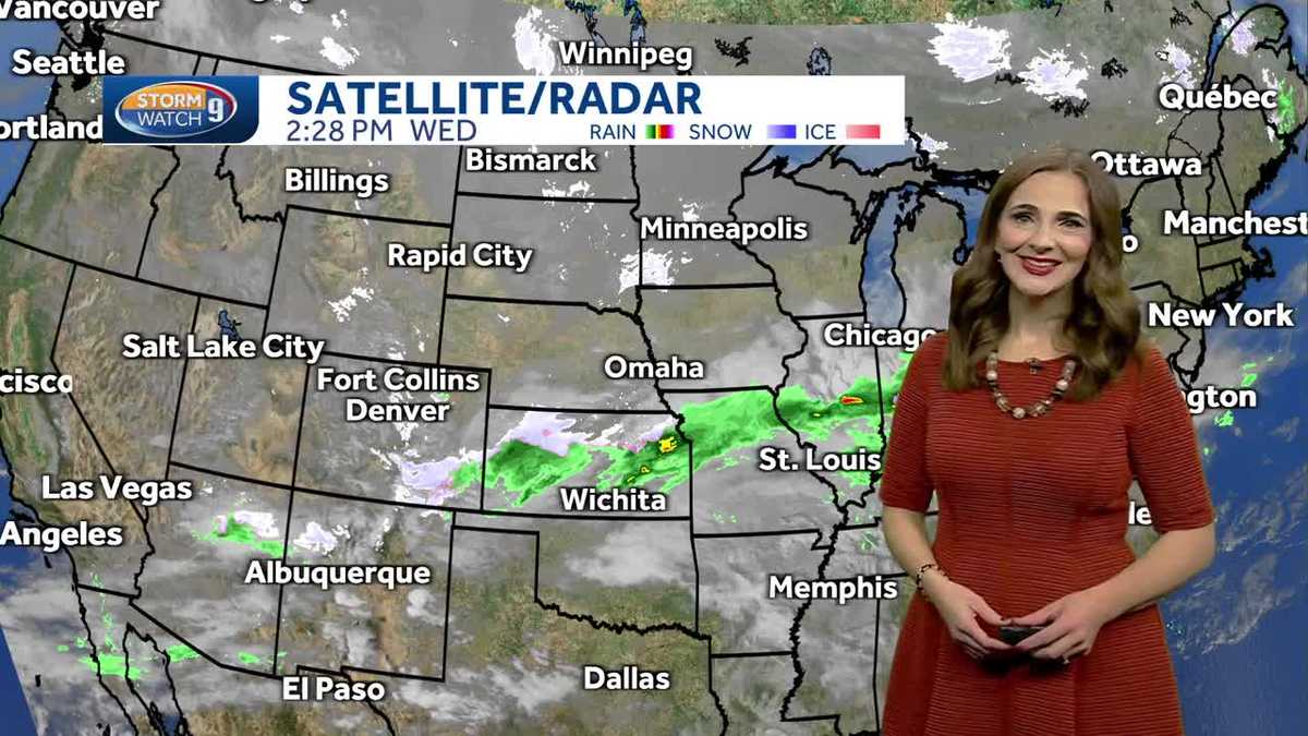 NH forecast video: Rain, snow to move in Thanksgiving morning