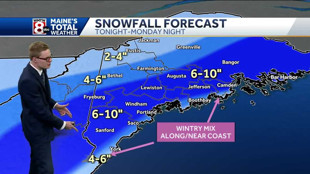 Snow & ice, very difficult travel Monday