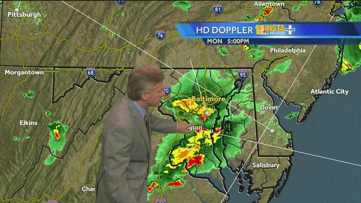 Maryland's Monday evening weather forecast