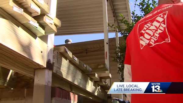 veteran gets new porch