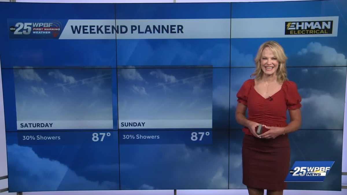 Hot weekend in store for South Florida