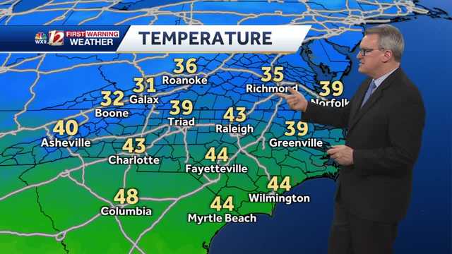 WATCH: Cooler temps set up late week chilly rain - Vimarsana News