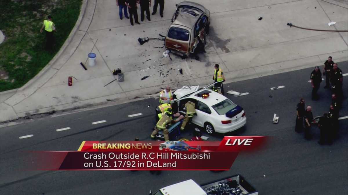 Multicar crash shuts down U.S. 1792 in DeLand