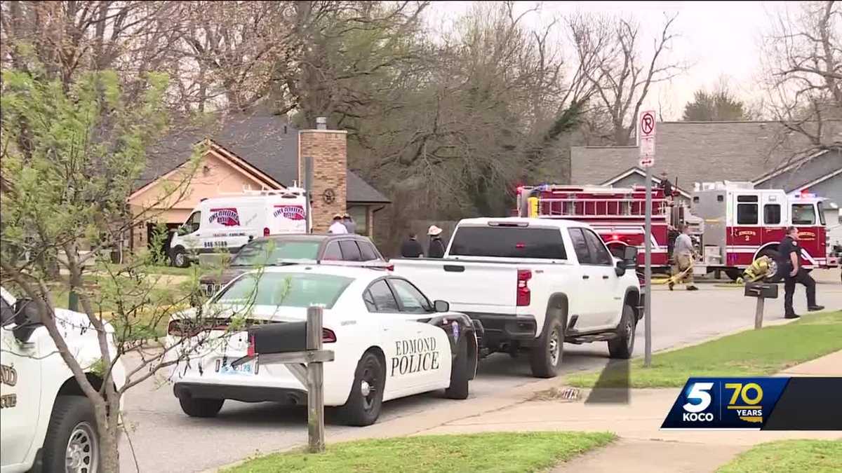 Man arrested after body found in Edmond house fire