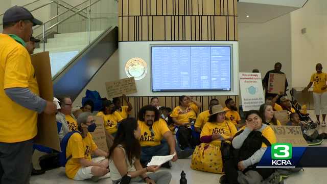 Demonstrators hold 'campout' at the Capitol, urging expanded protection for renters from evictions - Vimarsana News