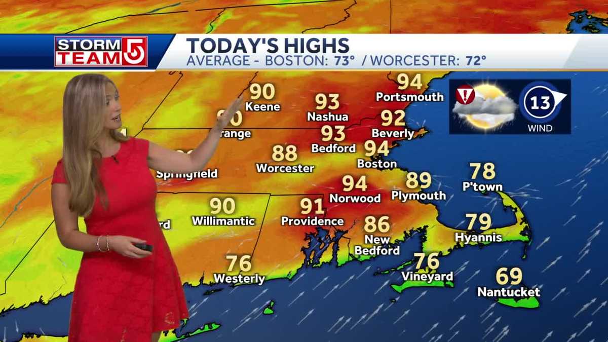 Video: Heat advisory in effect as temps head into 90s