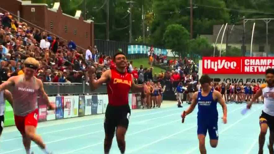 No rain on this parade! State track & field championships day two