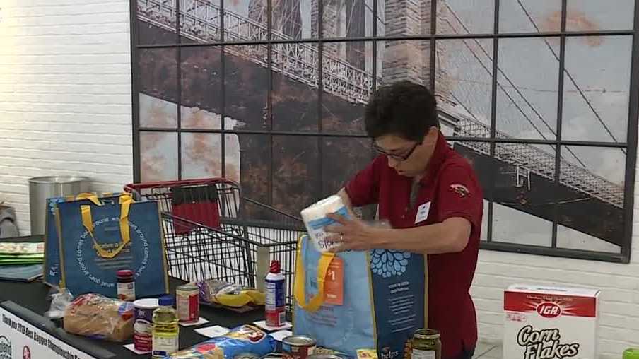 Woman named best grocery bagger in Maine