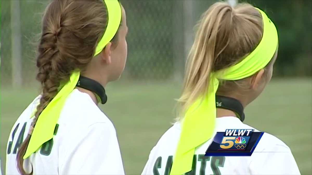 Cincinnati soccer players participating in QCollar study