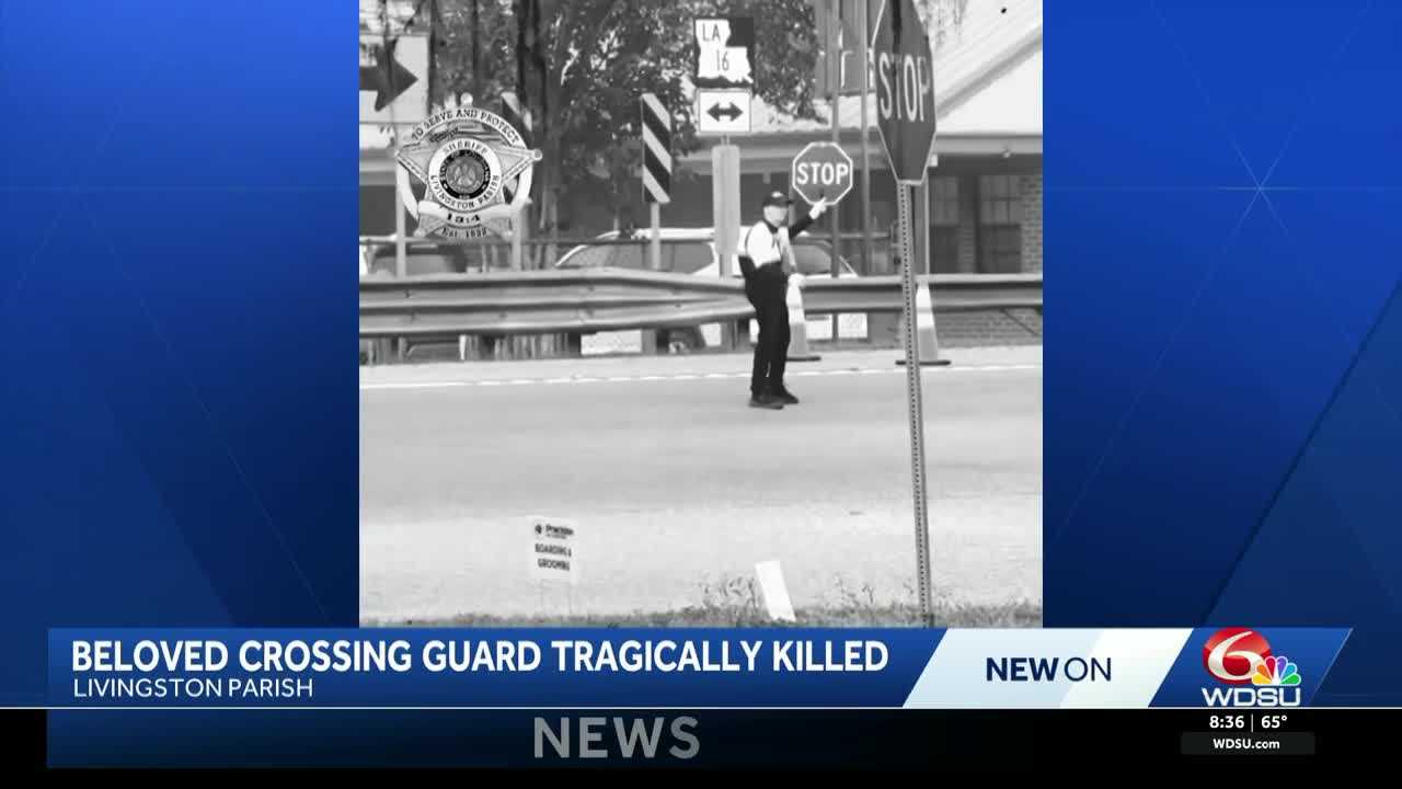 Beloved crossing guard tragically killed in Livingston Parish by alleged drunk driver WDSU