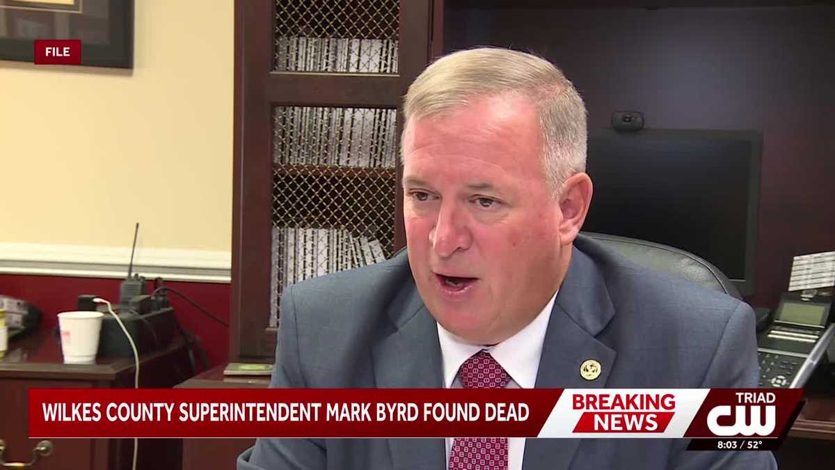 Community mourns Wilkes County Superintendent Mark Byrd