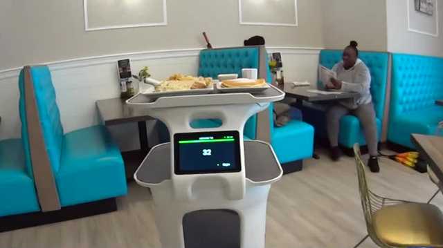 Wauwatosa: Cafe uses robot to deliver plates to customers - Vimarsana News