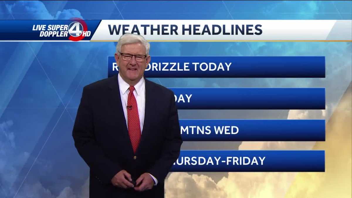 Videocast: Rain, drizzle continues