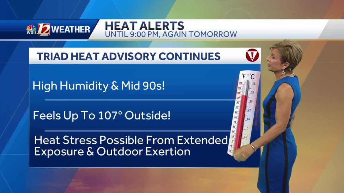 WATCH: Hot and humid with late day storms