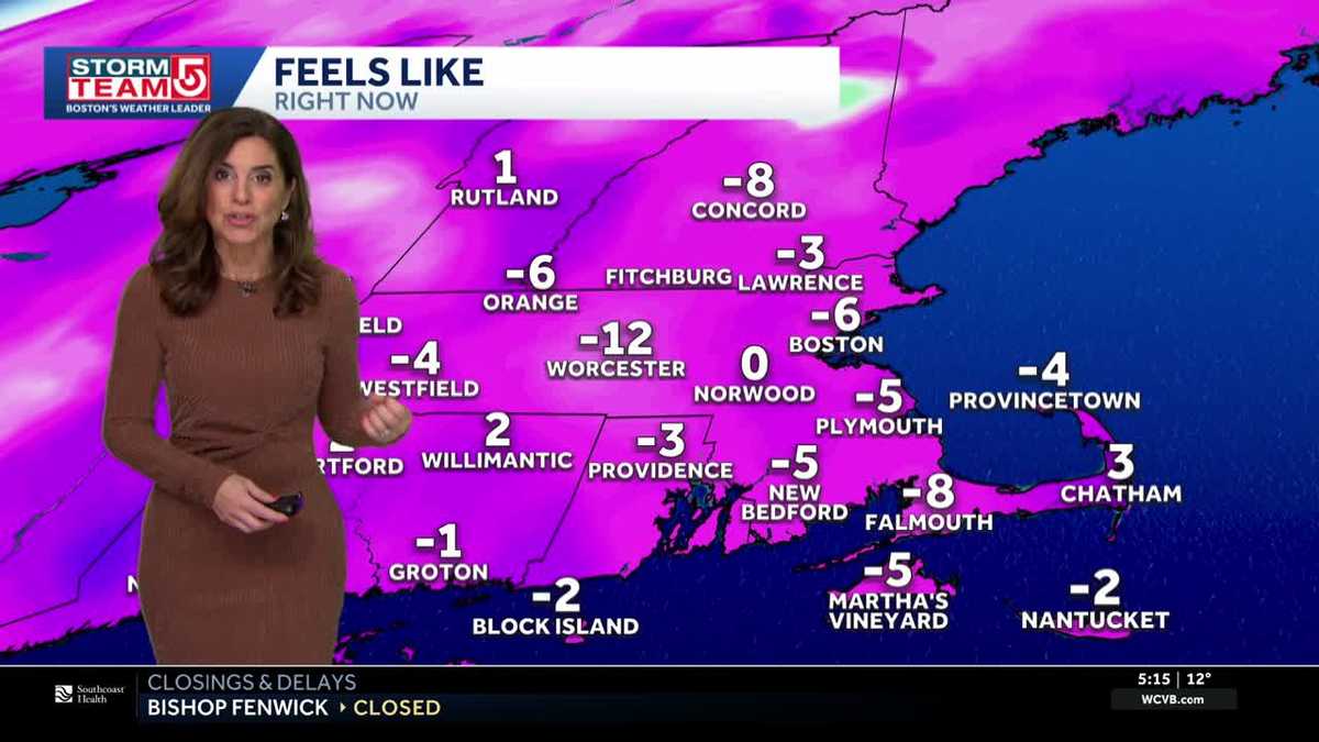 Video: Cold week with no melting ahead