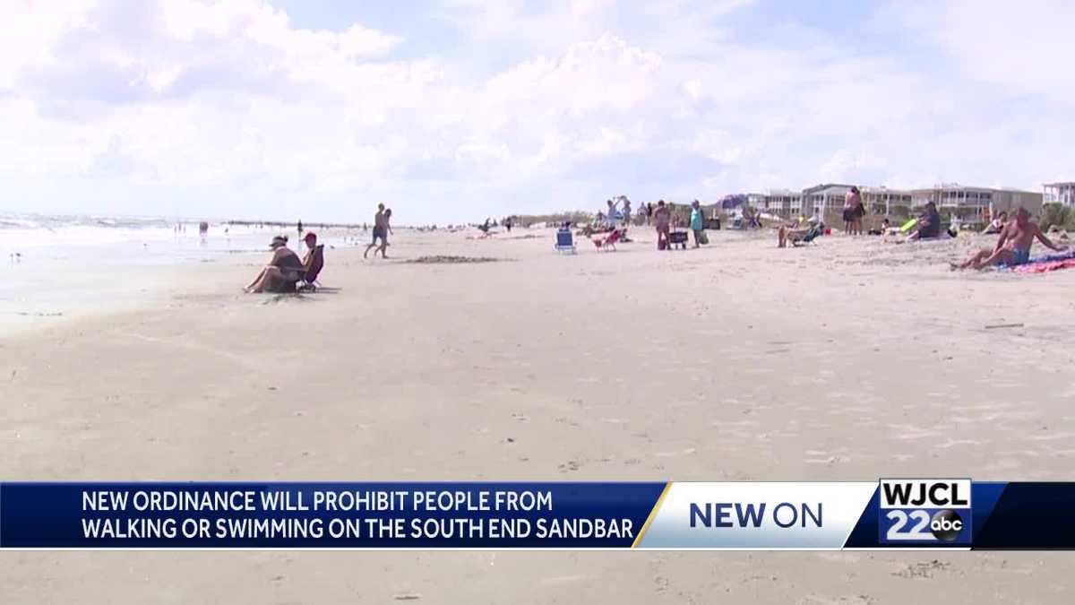 Tybee Island leaders approve first vote on sandbar ordinance