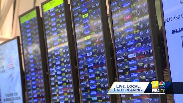 Delays, cancellations hit holiday travelers at BWI-Marshall - Vimarsana News