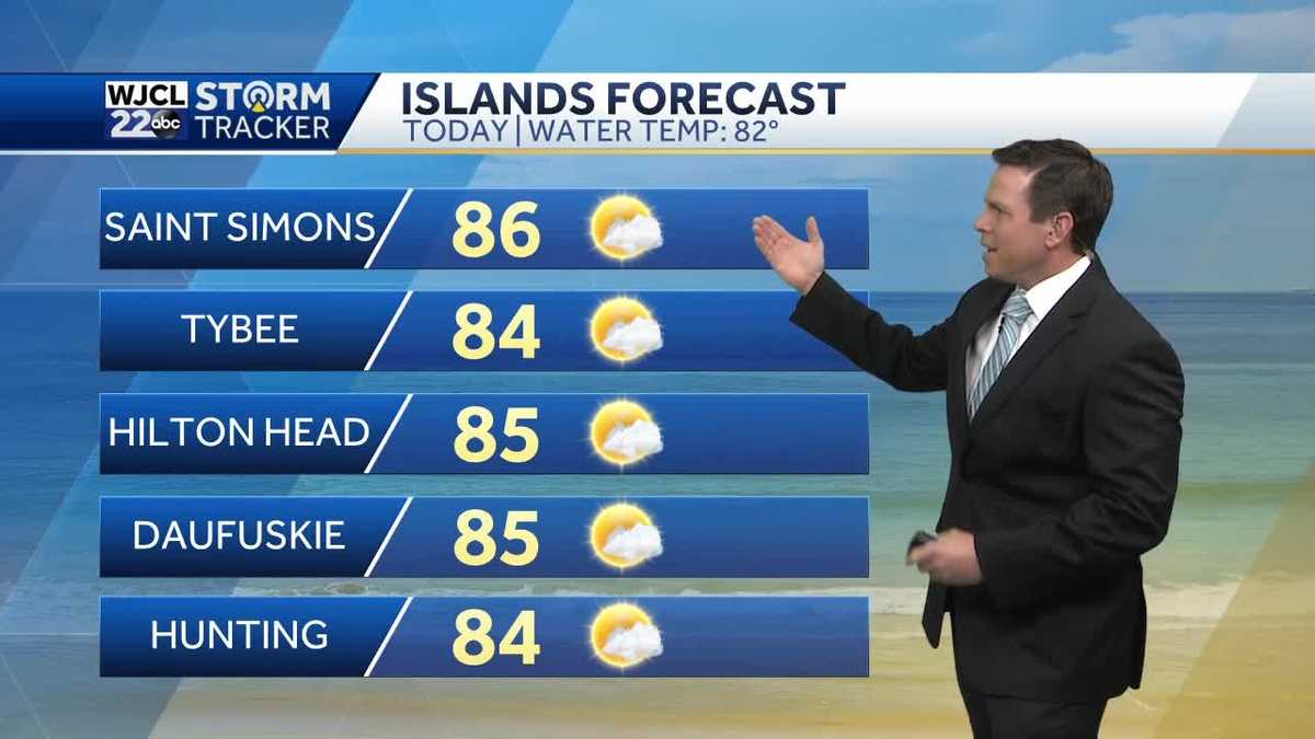 Showers or storms in the forecast by the middle of the week - WJCL