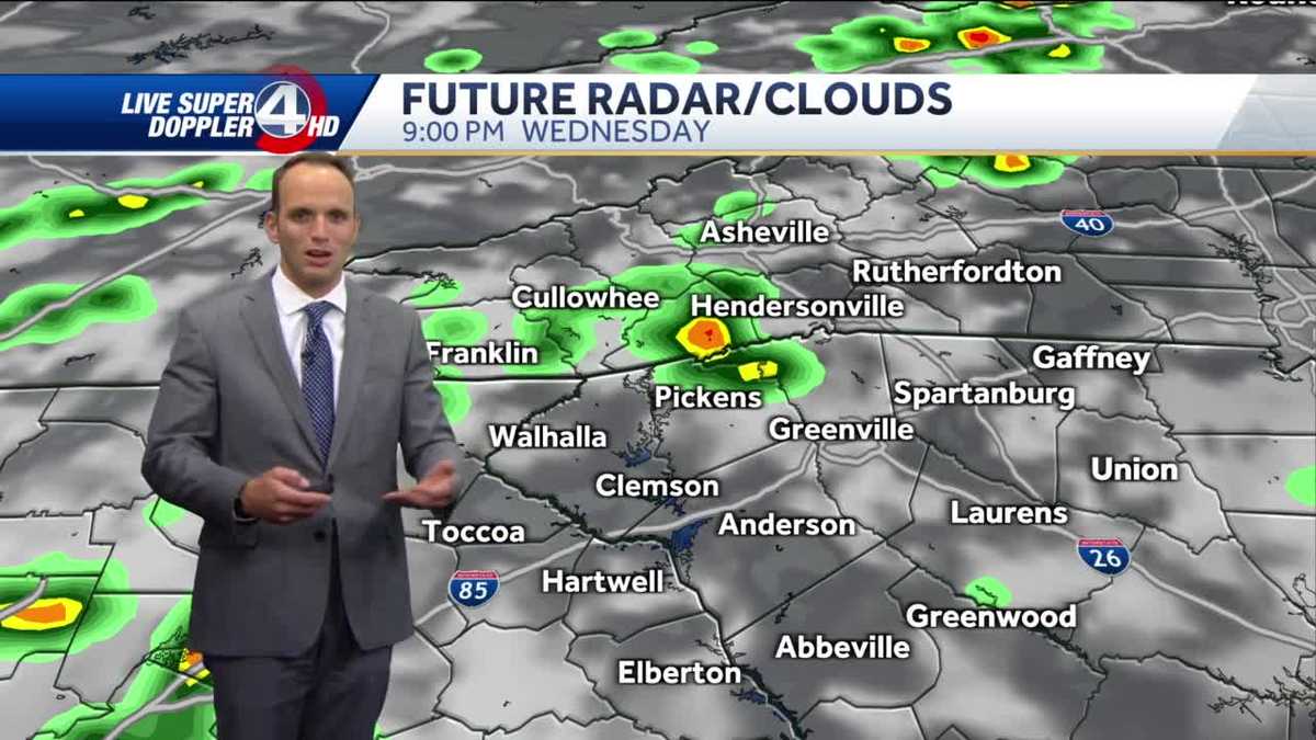 Greenville forecast Hot, humid with increasing rain chances