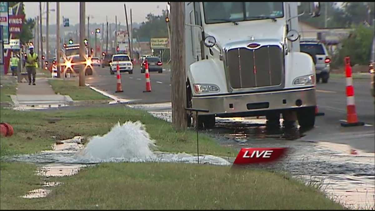 Some OKC resdients without water after main break