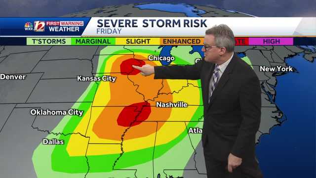 WATCH: Frosty start to a beautiful Thursday, weekend storms - Vimarsana News