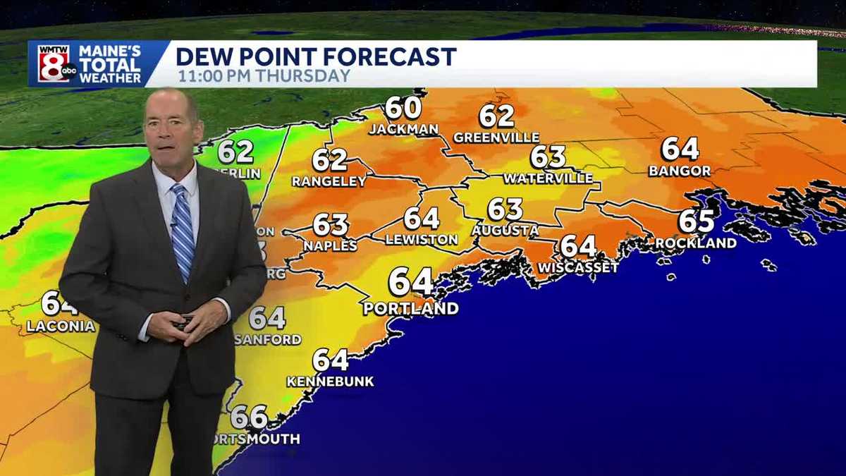 Mild and muggy through the night