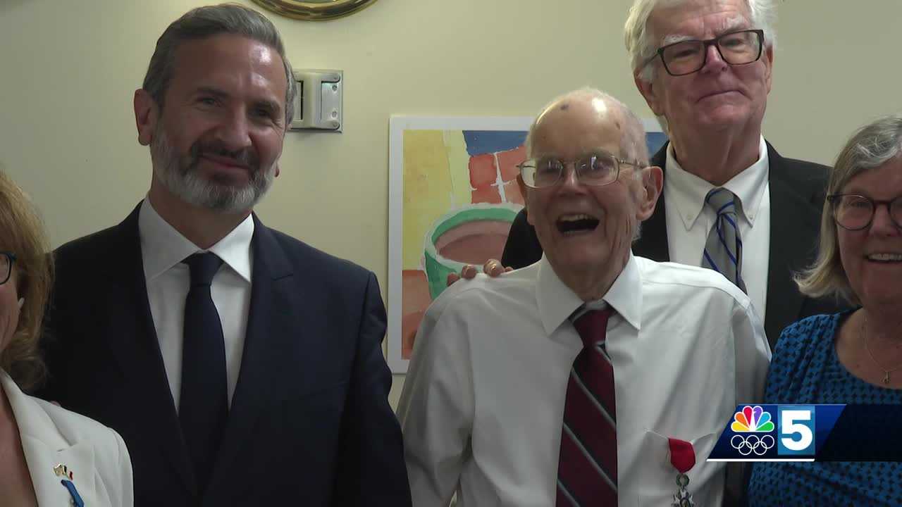 Local centenarian received France's most prestigious honor Wednesday - Vimarsana News