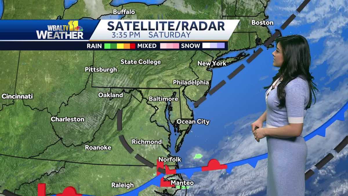 Clear skies and chilly temps Saturday night