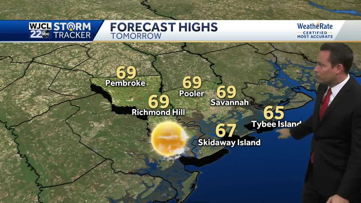 Warmer days ahead and a look at weekend rain timing