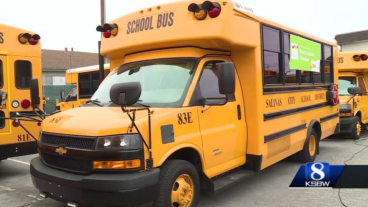 California school district unveils new electric bus fleet
