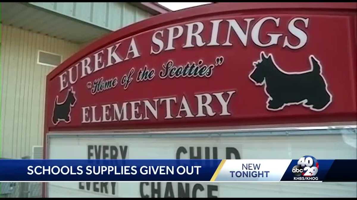 Eureka Springs School Board buys supplies for every student in the district