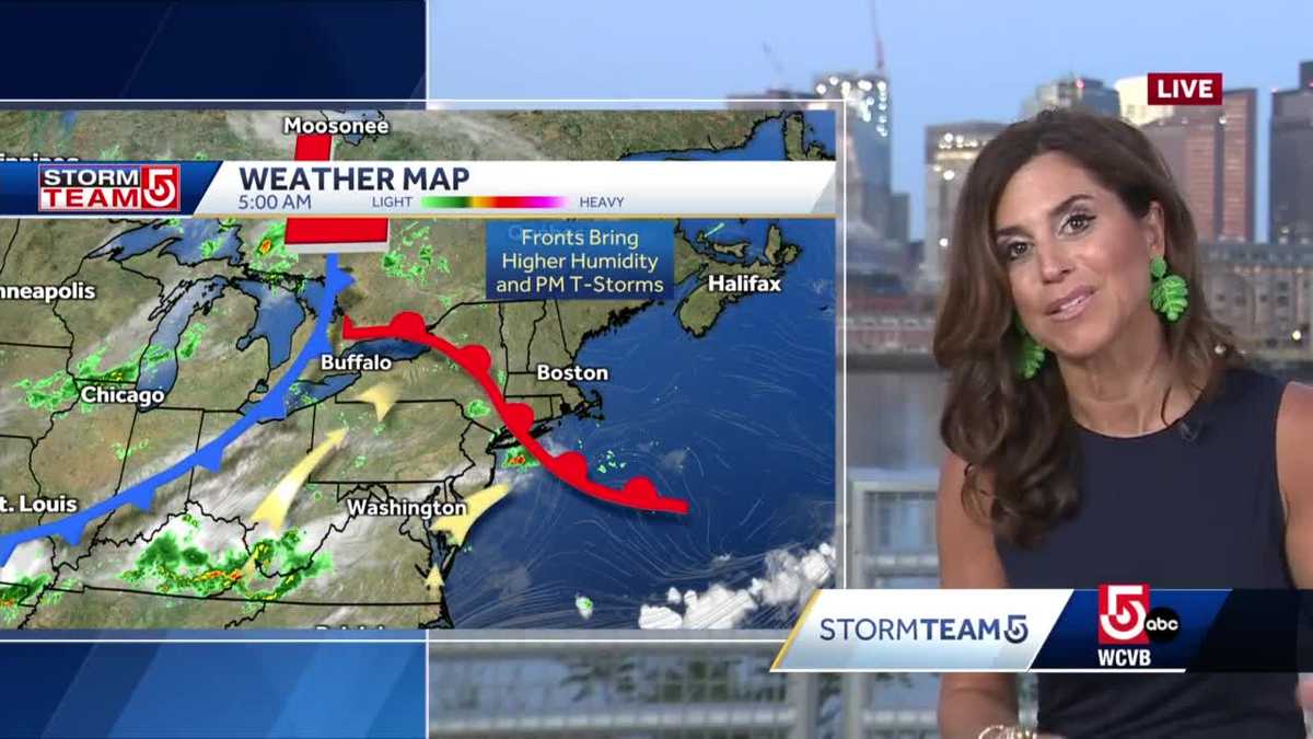 Video: Hit or miss showers today