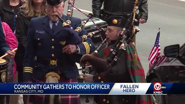 Hundreds of officers in Metro Honor Guard remember Muhlbauer, K9 Champ - Vimarsana News