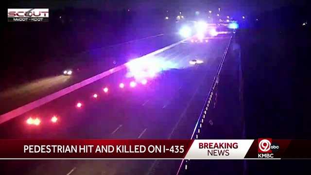 Kansas City police say pedestrian hit, killed on I-435 near Grandview Rd. - Vimarsana News