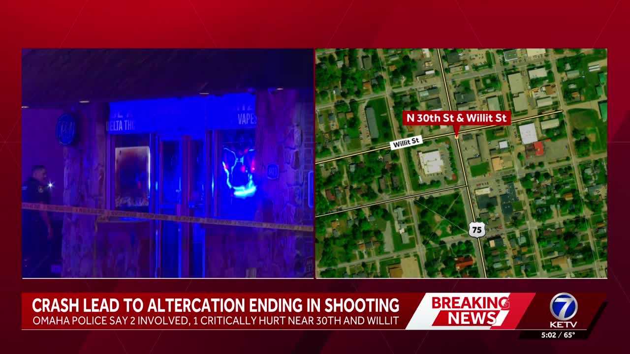 Omaha police investigate crash-turned-shooting in Florence neighborhood