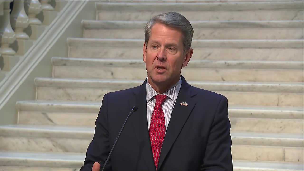 Georgia Gov. Kemp Announces Vaccine Incentive For State Workers