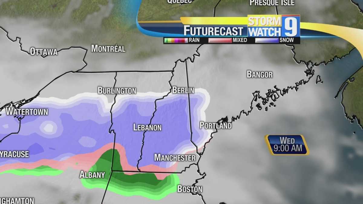 Temperatures rise Tuesday before Wednesday storm