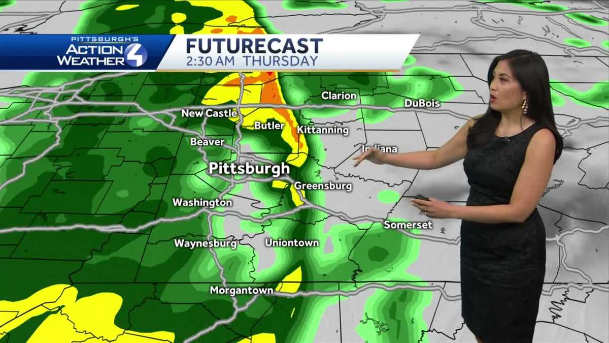 Rain continuing through the week