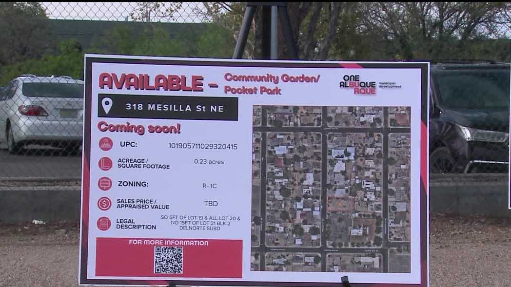 Albuquerque unveils program to repurpose unused city land