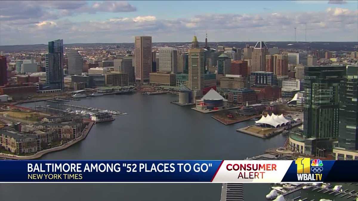 New York Times' '52 places to travel' list includes Baltimore