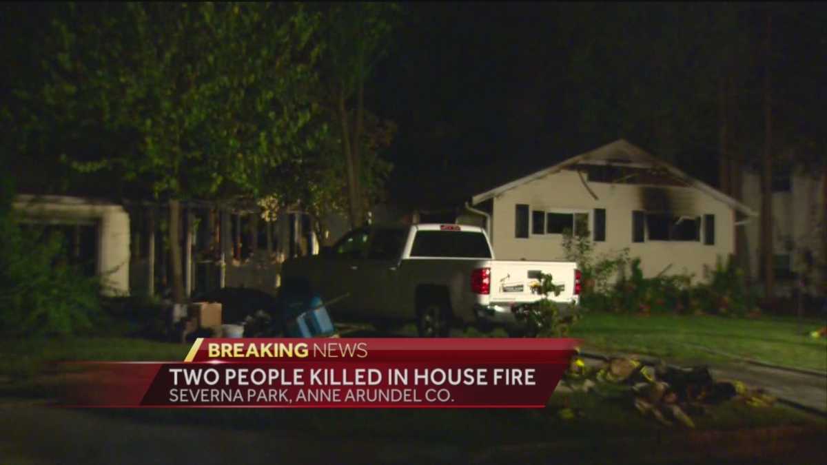 Two killed in Severna Park house fire