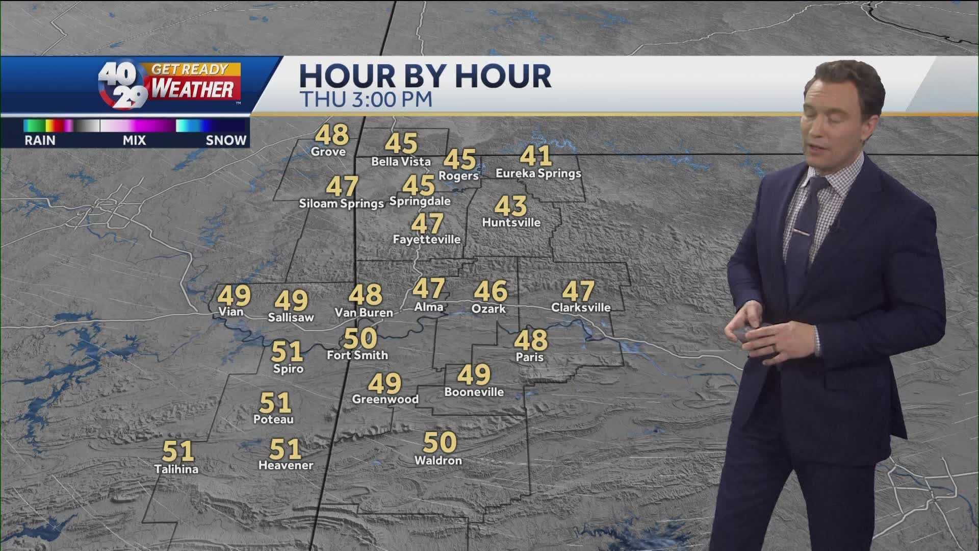 Snow To Accumulate Across Much Of The Area Tomorrow Morning