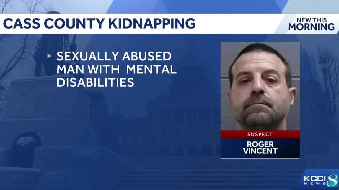 Iowa man charged with kidnapping, sexual abuse of man with severe mental disabilities