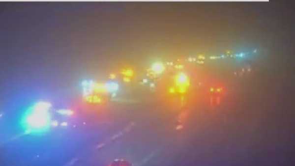 crash on i-80 near dexter causes traffic delays