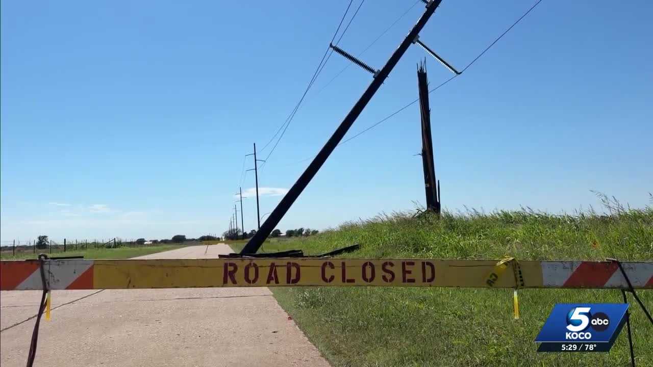 Severe winds cause damage and downed power lines in Kay County